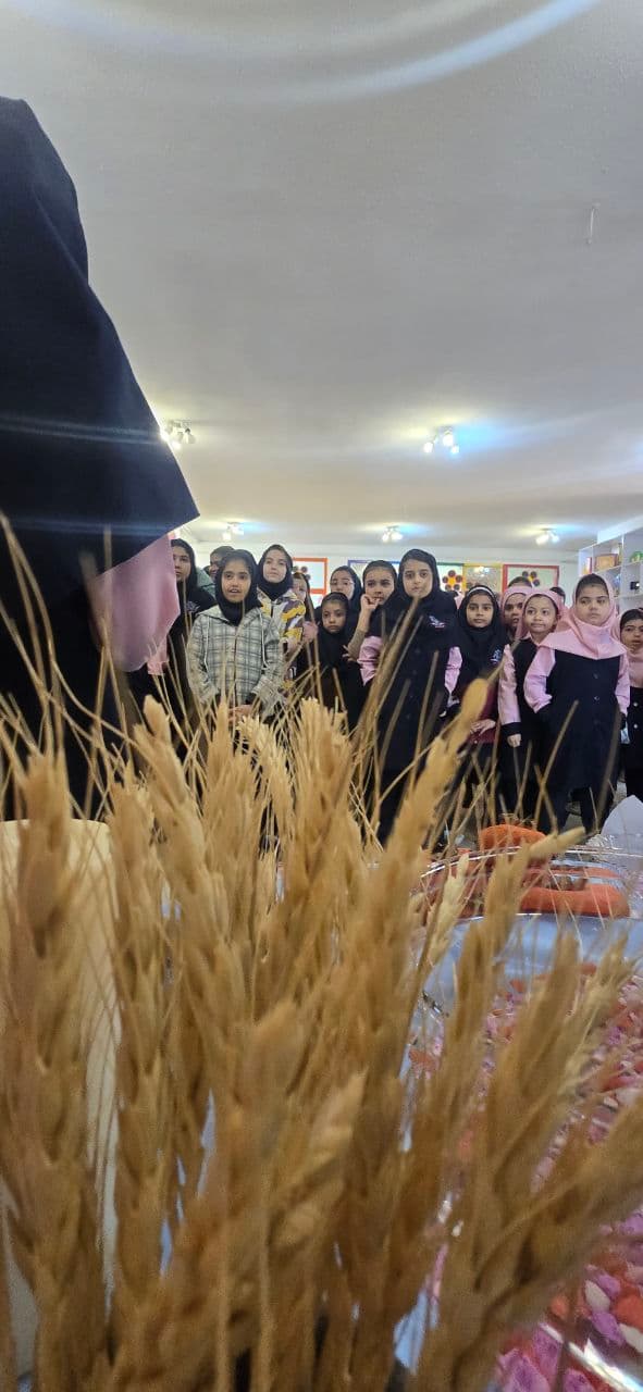 سفره آبانگان در صبحگاه مدرسه اجرای نمایش موسیقی هنگدرام و دعا باران